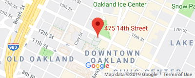 Oakland office map